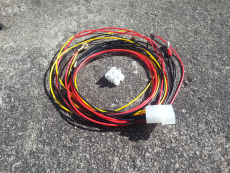Bartop Harness 12V for LED Stripe, Air Fan and Amplifier