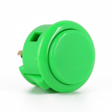 Pushbutton 30mm Color Green Sanwa OBSF-30