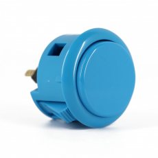 Pushbutton 30mm Color Blue Sanwa OBSF-30