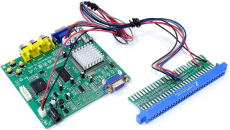 Jamma Adapter für cga2vga scaler PCB