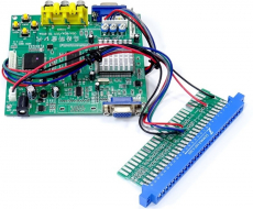 Jamma Adapter für cga2vga scaler PCB