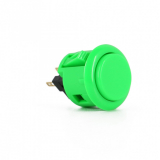 Sanwa OBSF-24 Spieltaster / Pushbutton in Grün, 24mm
