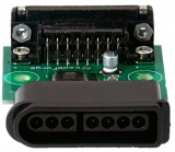 SNES auf Neogeo Supergun MAK Strike Gamecontroller Adapter